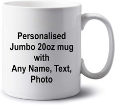 Personalised Jumbo 20oz Coffee