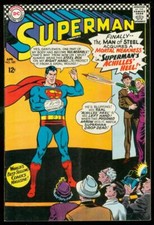 SUPERMAN #185 1966-DC