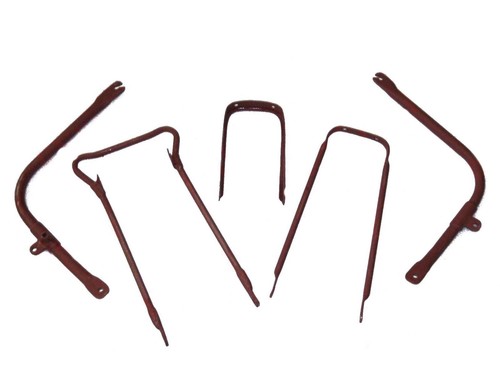 Front rear mudguard stays bare - mudguard,