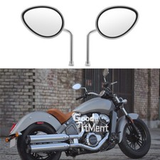 For Indian Scout Bobber Sixty Twenty 100th ABS 10mm Motorcycle Rearview Mirrors