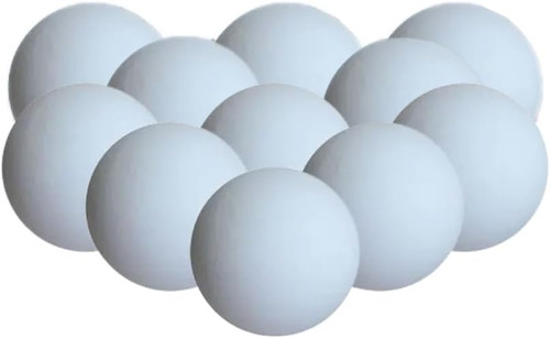12pk white ping - pong, balls