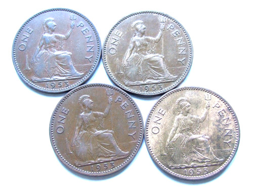Four 1953 rare british - 1953,