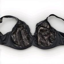 M&S black non padded bra