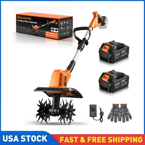 Cordless tiller cultivator - cordless,
