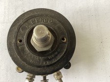 Vintage Radio Volume/Tuning Switch.