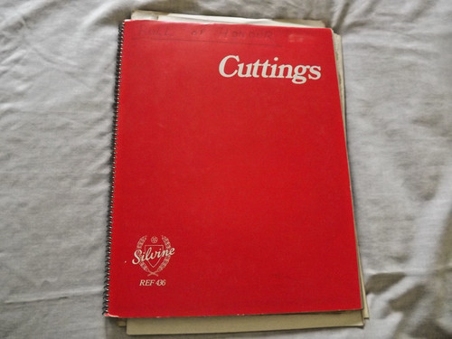 Vintage military scrap book - military,