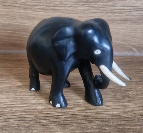Vintage hand carved solid - vintage, hand‑carved