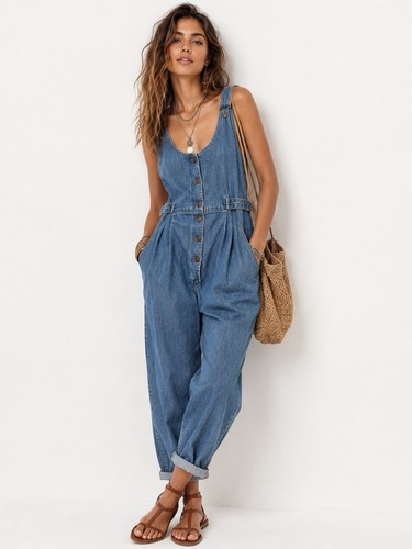 Point jour vintage denim - jour,