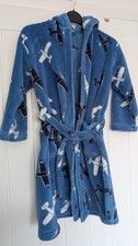 M&S boys blue aeroplane fleece