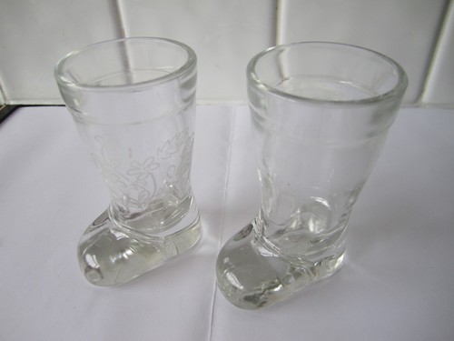 Pair ornamental glass - pair, of