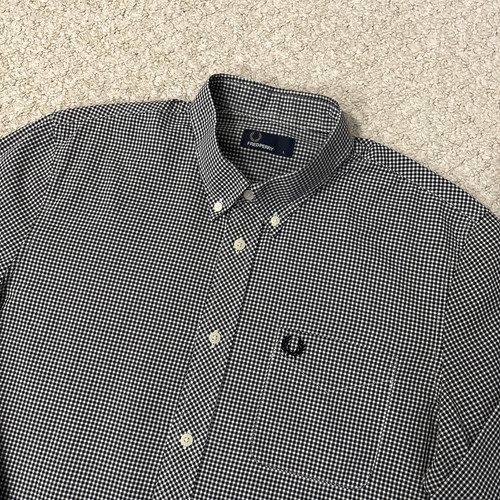 Fred perry mens large gingham - fred,