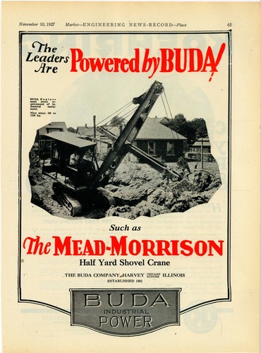 1927 buda engine - buda,