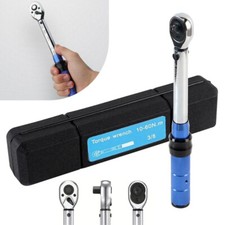 3/8" Torque Key Wrench Tool 10-60Nm Preset Precise Torque Spanner Adjustable New