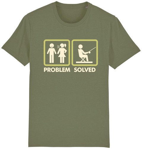 Problem solved fishing - fishing, t-shirt