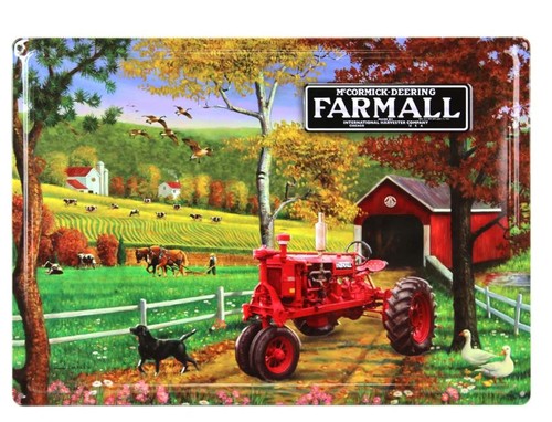 Cnh mccormick metal sign - mccormick,