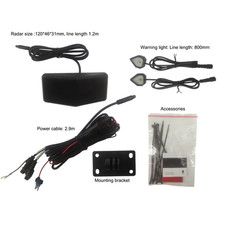 24Ghz Millimeter Motorcycle Blind Spot Detection System Wave Radar 15M Motorcycl