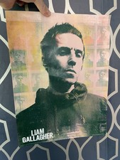 Why Me? Why Not. by Liam Gallagher Promotional Poster Oasis Rare Collectable