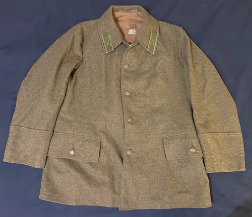 Vintage swedish military coat - swedish,