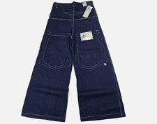 Unisex Criminal Damage 'SKULL' wide leg 90s/00s baggy hip hop skater jeans W36"