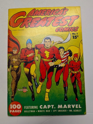 America greatest comics 1 - america's, #1