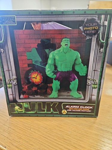 Hulk alarm clock with - alarm,