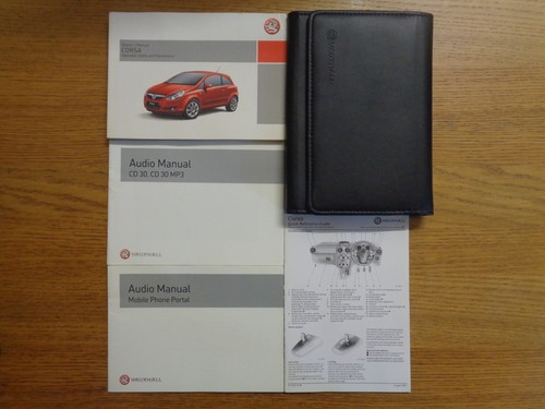 Vauxhall corsa owners - vauxhall, handbook