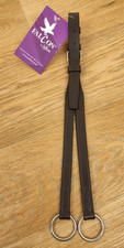JEFFRIES RUNNING MARTINGALE ATTACHMENT, Cob Size, Havana, NWT