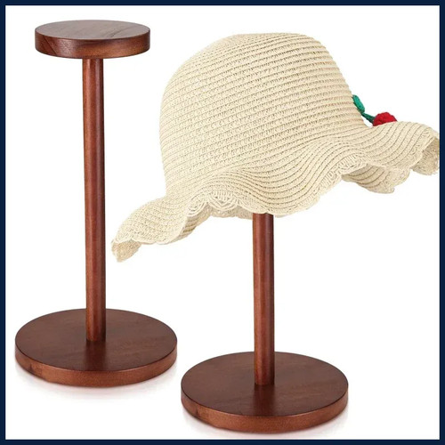 Hat display stand rustic - hat,