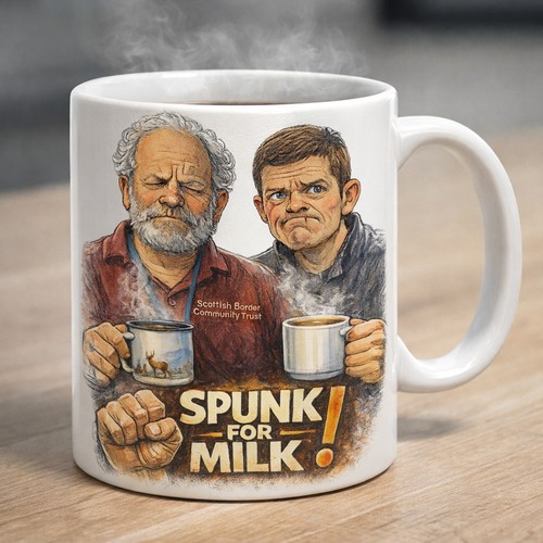 Spunk for milk mug - mug, swear