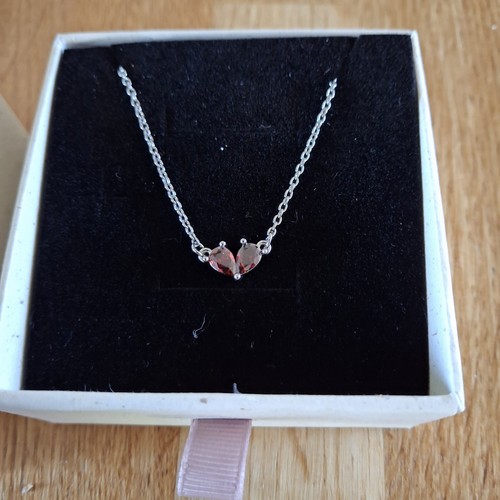 Garnet necklace - garnet,
