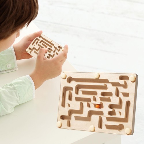 Wooden labyrinth board game - labyrinth,