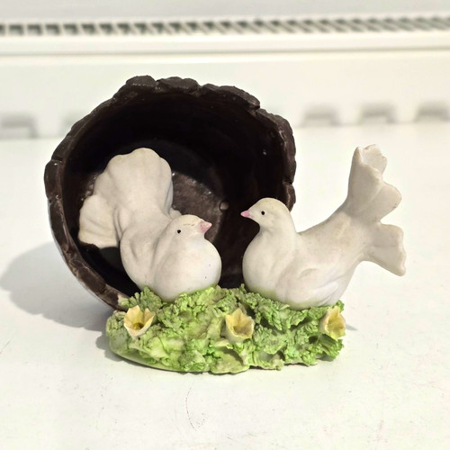 Ceramic doves figurine - ceramic,