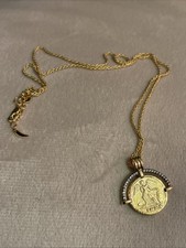LUCY WILLIAMS FORTUNA ARC COIN NECKLACE    Missoma