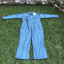 Dickies Redhawk Overalls Boiler Suit Button Front Green Regular XXL
