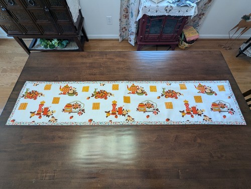 Table runner hm w vtg - 12",