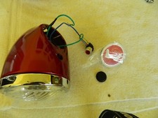 Honda Z50A mini trail Candy Red headlight w/ hole and extras 69-73 models