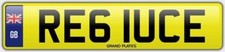 LUCY LUCE NUMBER PLATE RE61
