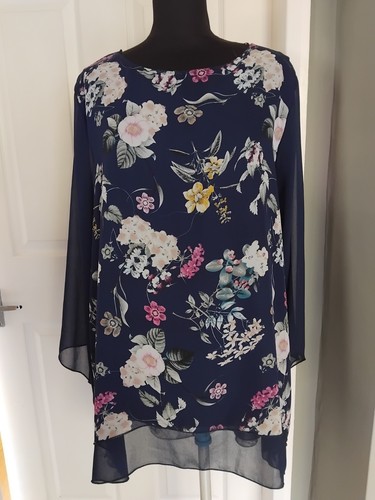 Saloos navy mix floral - mix,