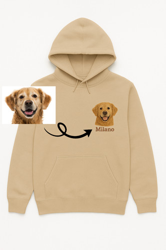 Personalised embroidered dog - personalised,