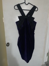 Women’s Purple & Black Untold Dress- Uk Size 12- Amazing Condition