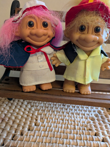 Vintage russ troll dolls - vintage,