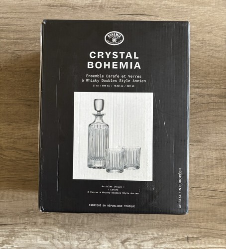 Bohemia lead crystal whisky - bohemia,