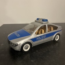 PLAYMOBIL (2012) POLICE CAR WITH WORKING FLASHING LIGHTS 