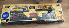 CAT Construction Express Train Set Boxed. Good Condition.