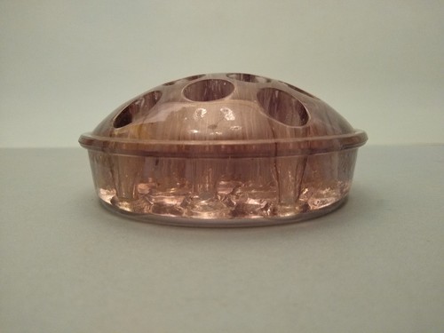 Vintage glass flower - , arranging