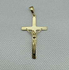 Solid 9ct Yellow Gold Jesus