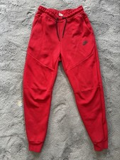 RARE Nike Tech Fleece Joggers Old Season Red Size Small