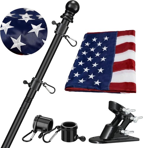 Flag pole kit 6ft - pole,