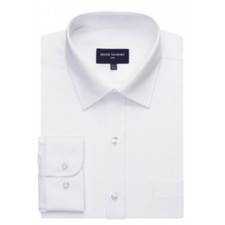 Standard Collar White Shirt by