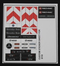Custom Sticker 8110 White